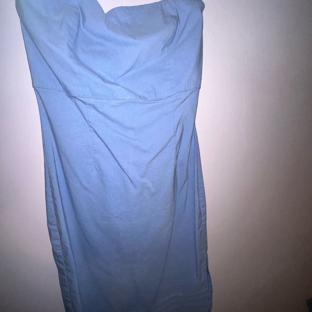 Express Blue Sheath Cocktail Dress